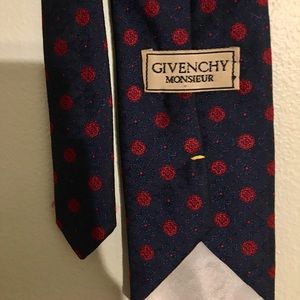 Vintage Givenchy Monsieur Neck Tie